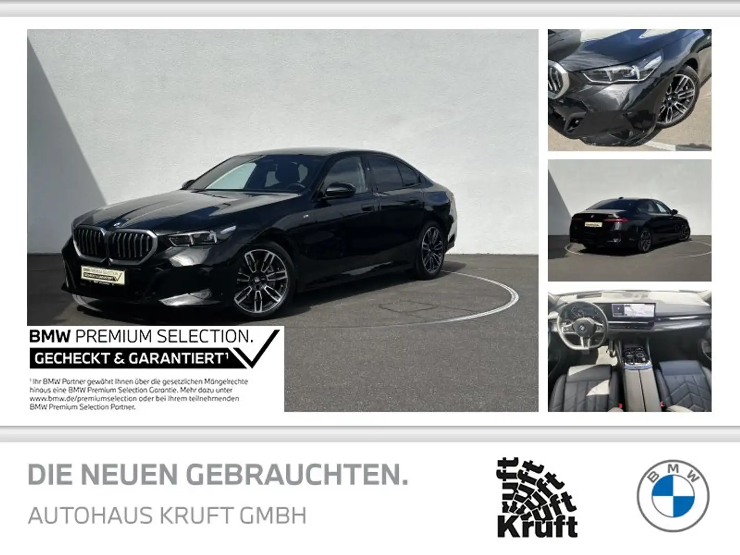 BMW 540 d xDrive M SPORT+PANO+STANDHZ+KAMERA+HK SOUND+HUD Schwarz - 1