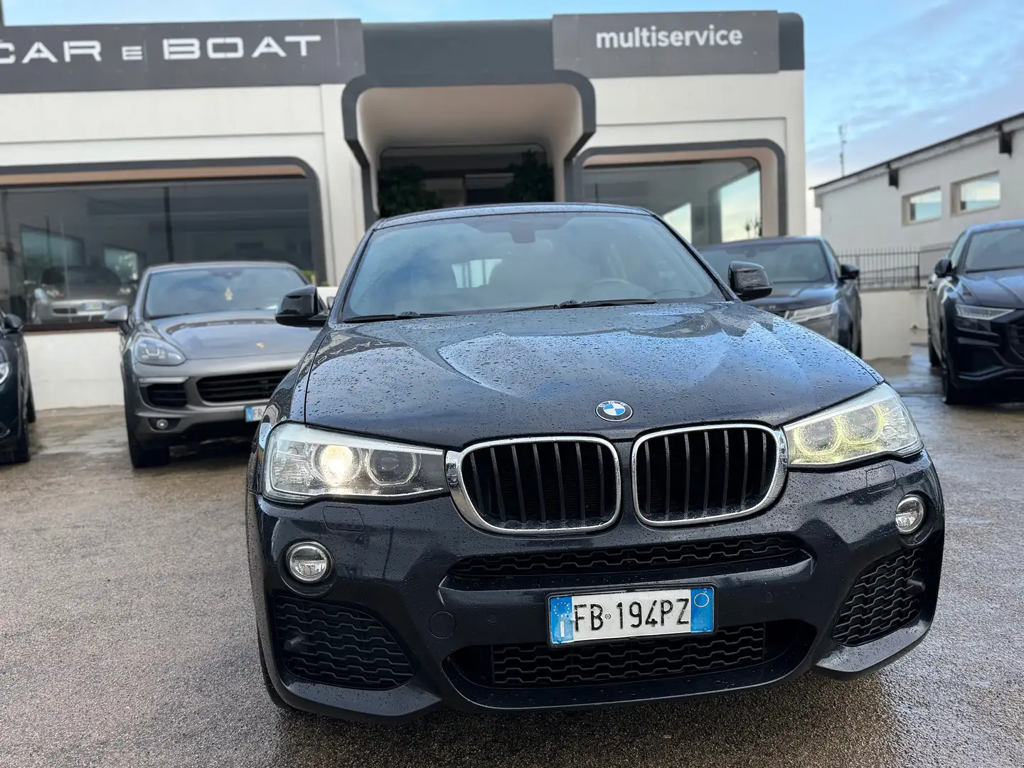 BMW X4 X4 F26 xdrive20d Msport auto Zwart - 2