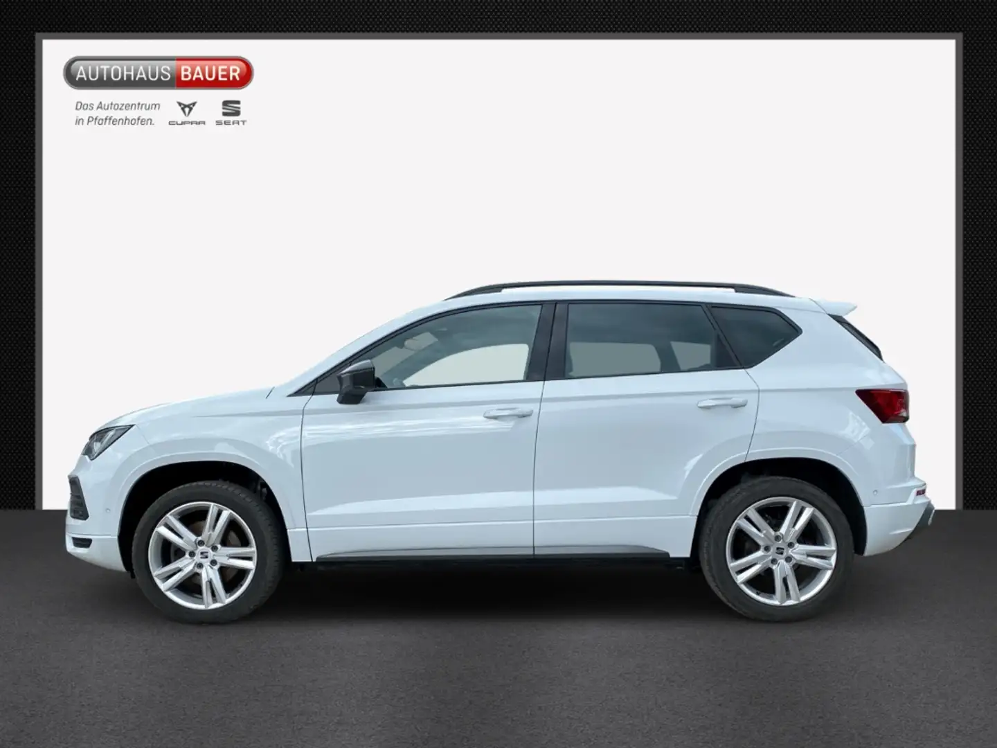 SEAT Ateca FR 2.0 TDI AHK DIGICOCKPIT DAB+NAVI FULLINK FRONTS Weiß - 2