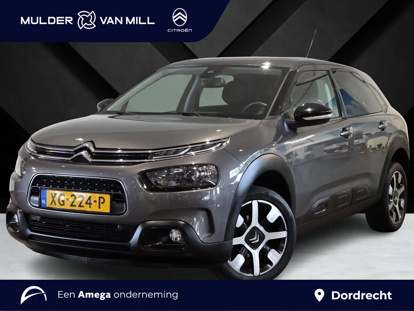 Citroen C4 Cactus Shine 1.2 Turbo 110pk | NAVI | KEYLESS | CAMERA | Grau - 1
