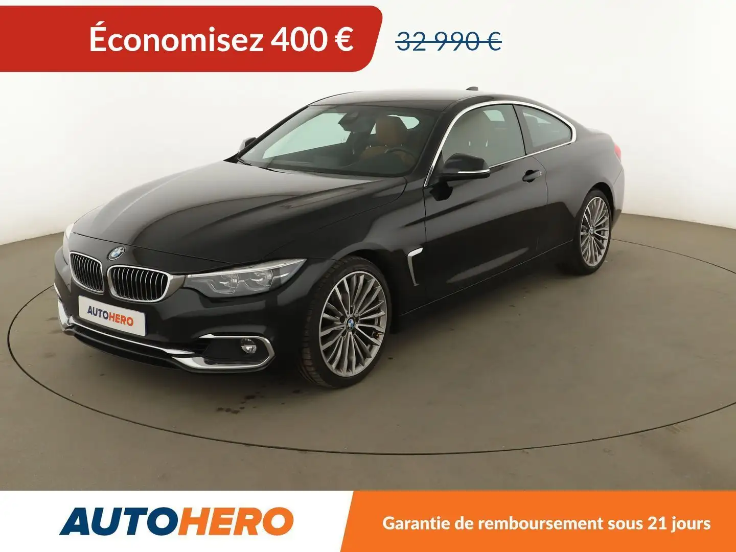 BMW 430 Coupé 430i Luxury BVA8 Noir - 1