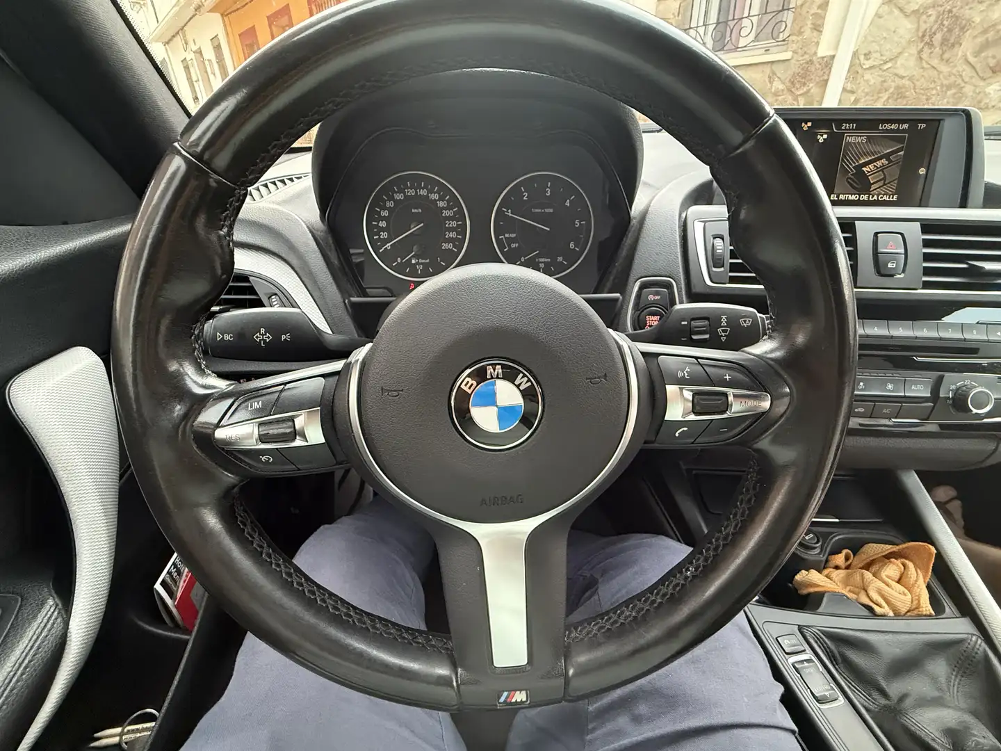BMW 116 116d paquete M Blanco - 1