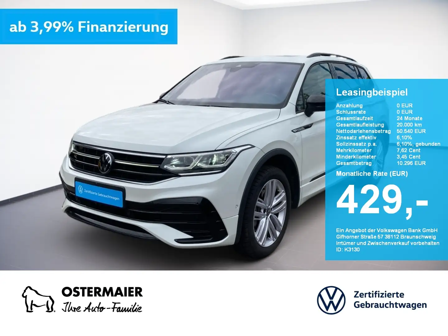 Volkswagen Tiguan Allspace R-LINE BLACK 2.0TSI 245PS NP79T.7S.5JG MATRIX.SDHZ Fehér - 1