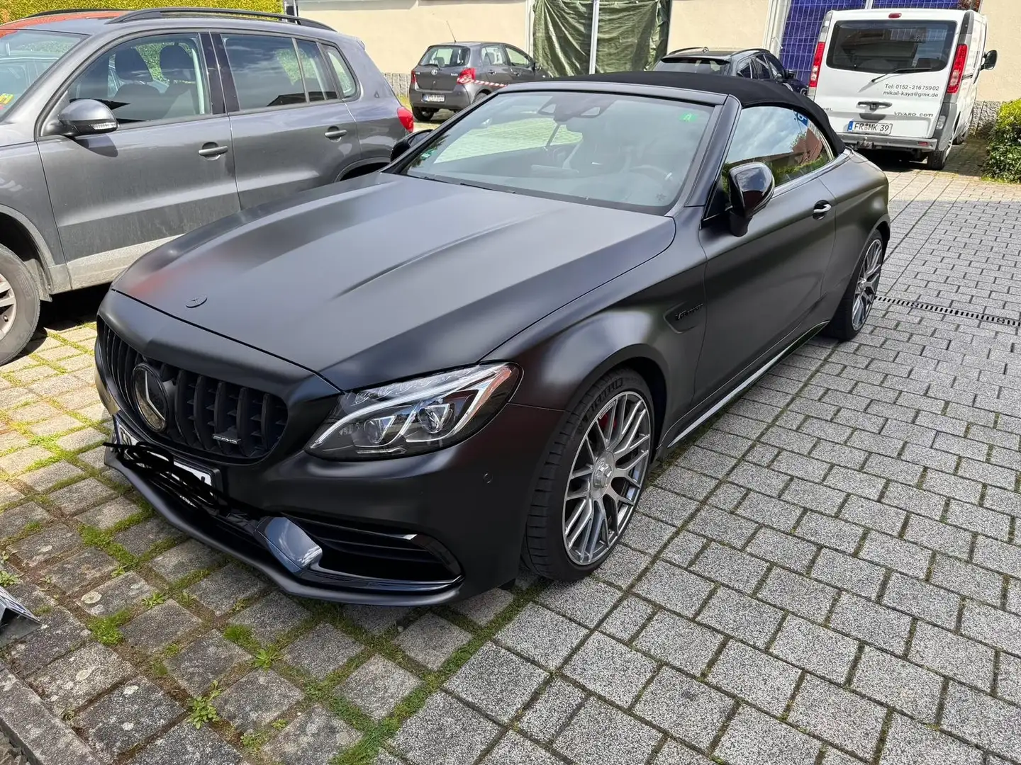 Mercedes-Benz C 63 AMG AMG C 63 Cabrio S AMG Speedshift 7G-MCT Black - 1