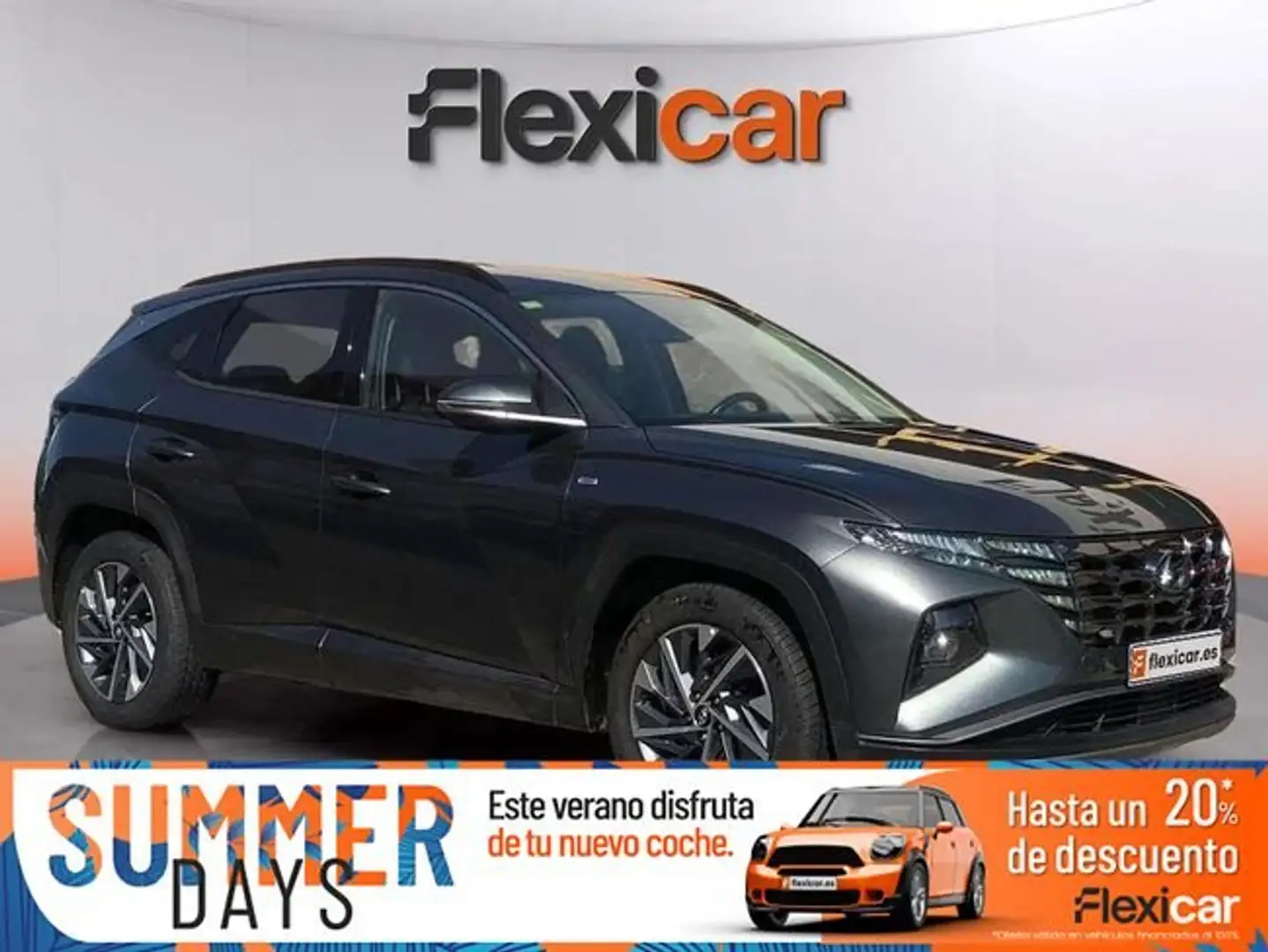Hyundai TUCSON 1.6+TGDI+110kW+%28150CV%29+48V+Tecno+DCT+2C Gris - 1