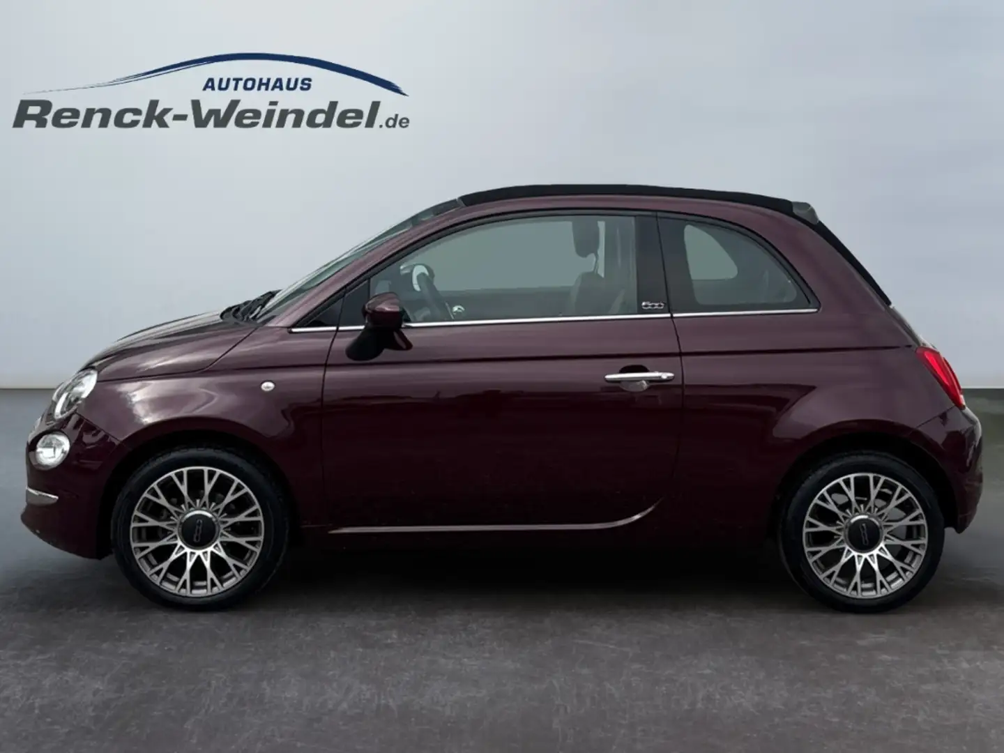 Fiat 500C 1.0 Star El. Verdeck Faltdach Leder Apple CarPlay Rouge - 2