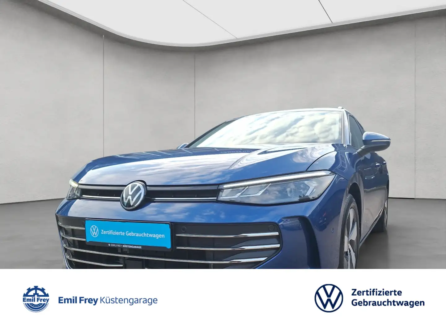 Volkswagen Passat Variant 1.5 e-TSI DSG Business NAVI LEDER Blau - 1