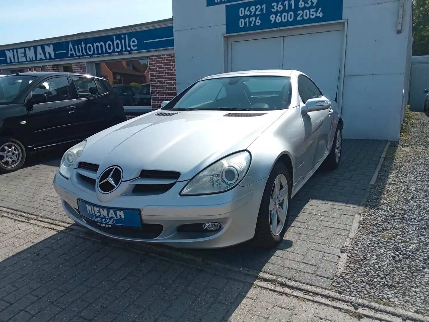 Mercedes-Benz SLK 200 CABRIO, TÜV NEU, 1 JAHR GEWÄHRLEISTUNG Argento - 1