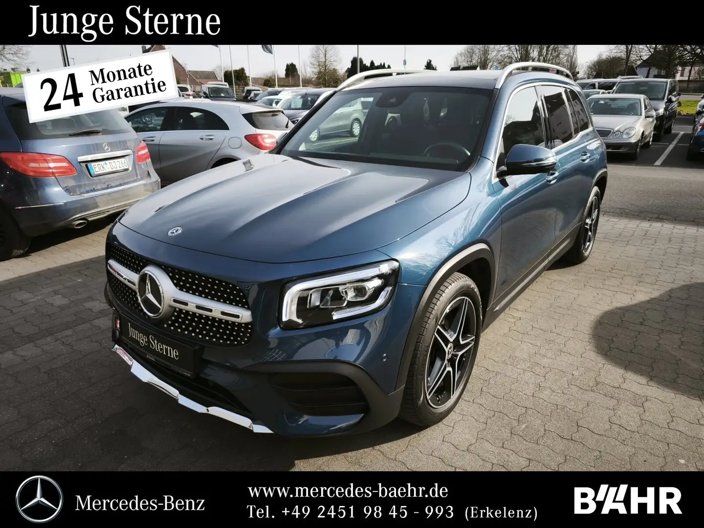 Mercedes-Benz GLB 250 GLB 250 4M AMG/MBUX-Navi/LED/Pano/RFK/SHZ/LMR19" Albastru - 1