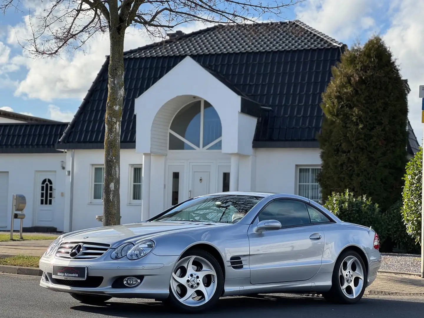 Mercedes-Benz SLR SL Roadster SL 350*1 HAND*TÜV NEU* Silber - 1