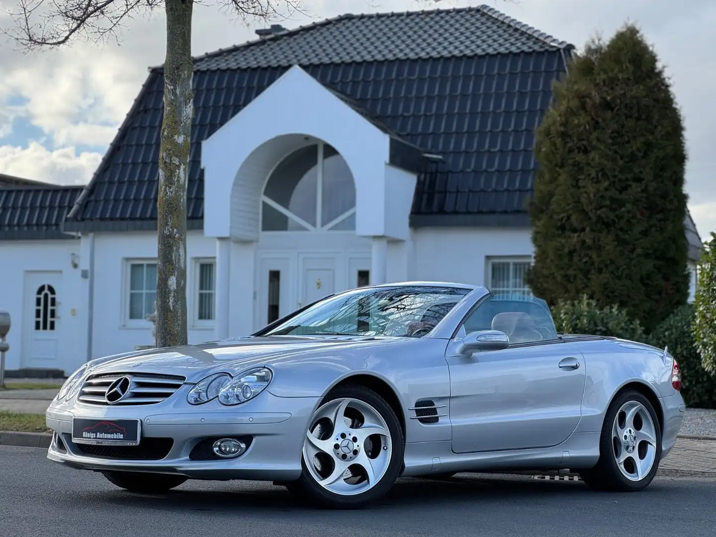 Mercedes-Benz SLR SL Roadster SL 350*1 HAND*TÜV NEU* Silber - 2