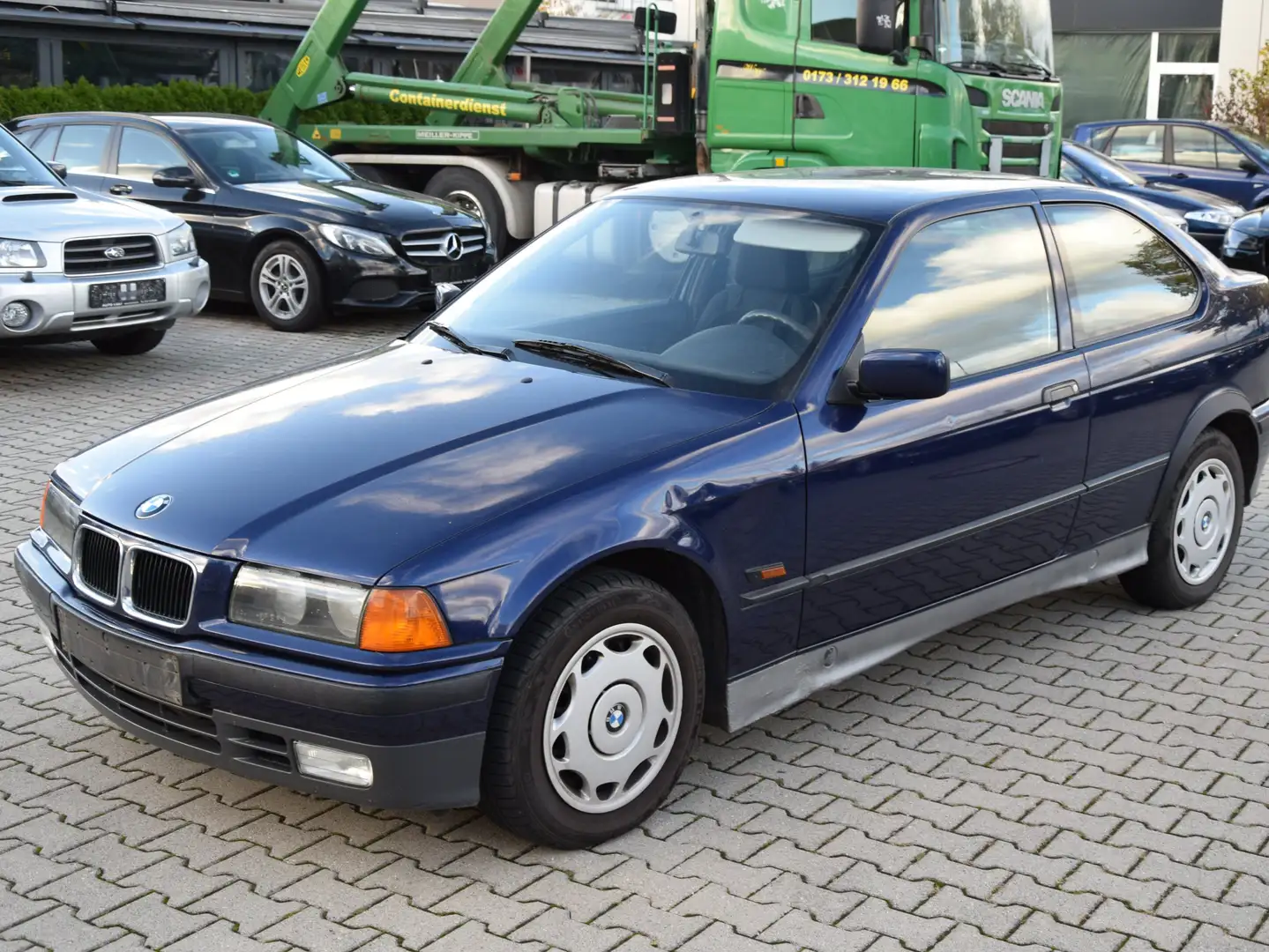 BMW 316 316i compact :KLIMA. SITZHEIZUNG: Blau - 2