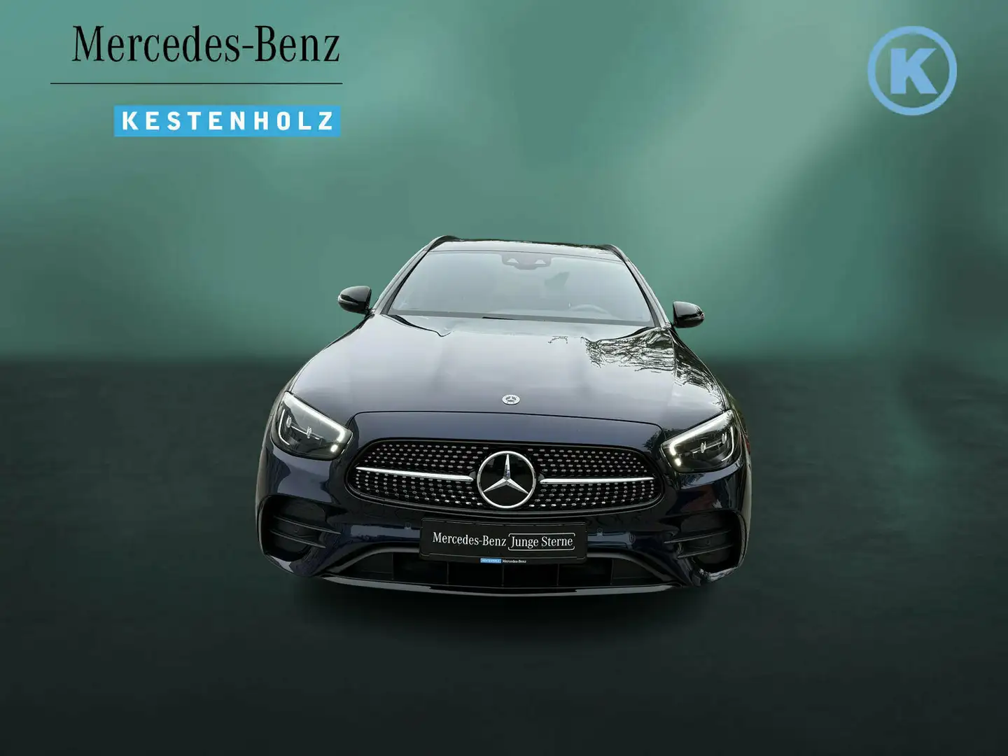 Mercedes-Benz E 400 E 400 d 4M T AMG+NIGHT+AHK+STANDHZ+ABC+DISTR+KAM Blau - 2