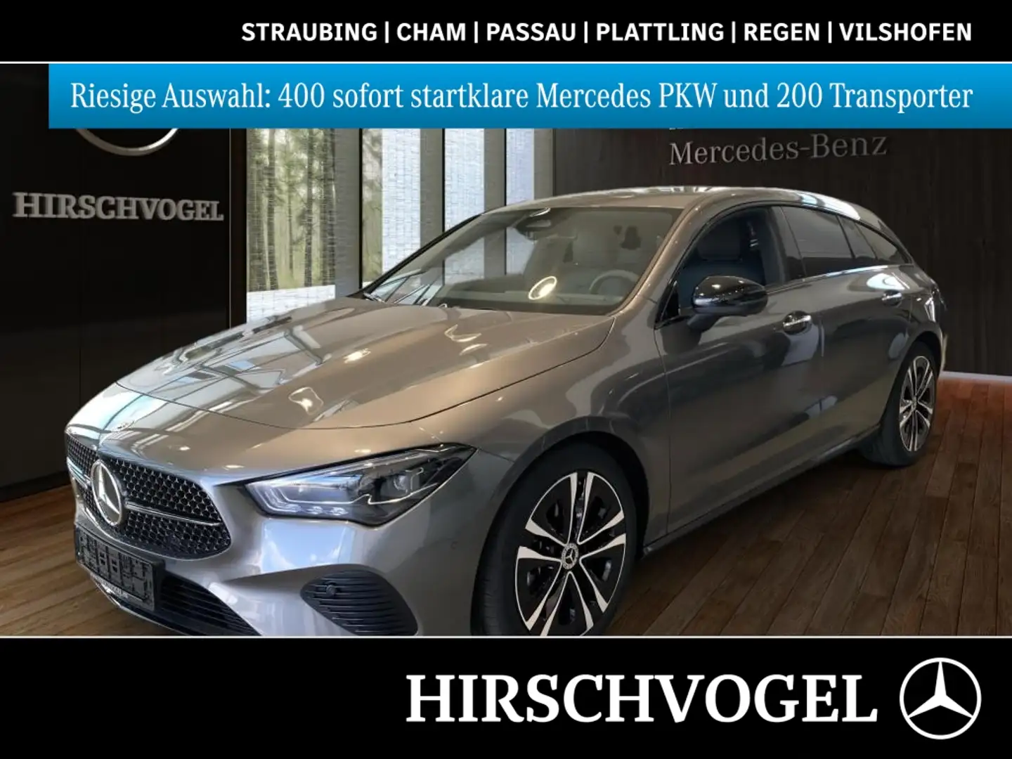 Mercedes-Benz CLA 200 SB Progressive Line+Night+DISTRO+KEYLESS Grau - 1