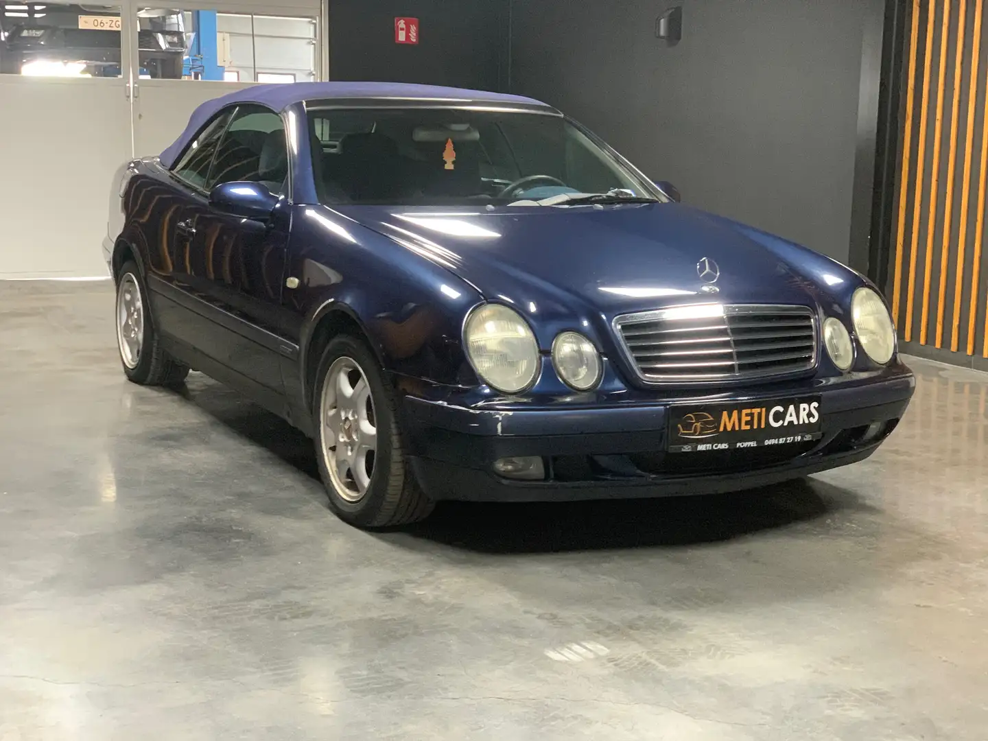 Mercedes-Benz CLK 200 Elegance bwj 1999 110.460KM Kék - 2