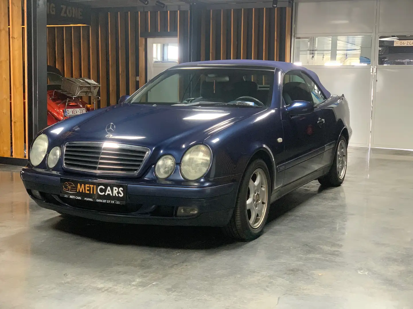 Mercedes-Benz CLK 200 Elegance bwj 1999 110.460KM Azul - 1