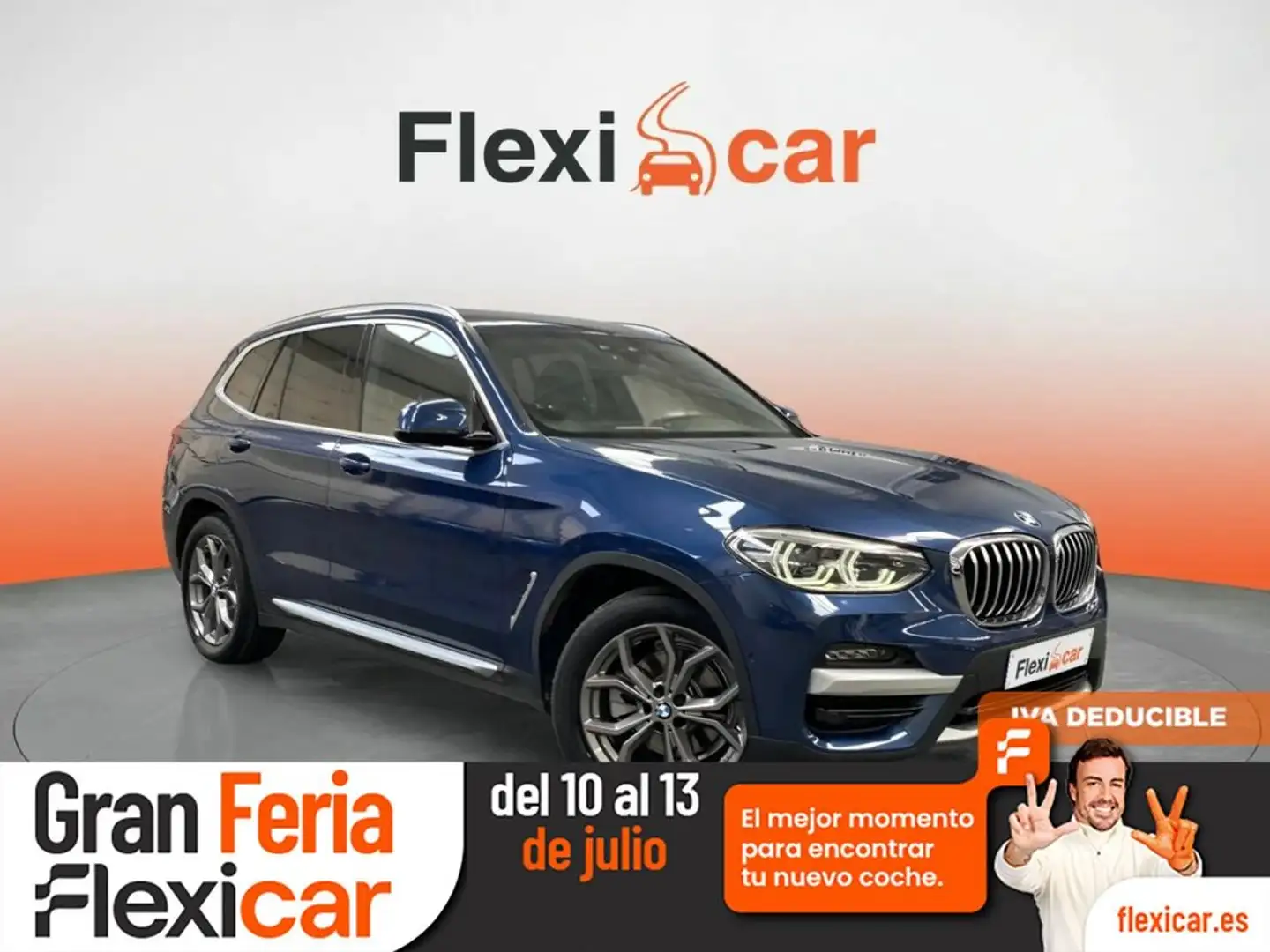 BMW X3 xDrive20d Azul - 1