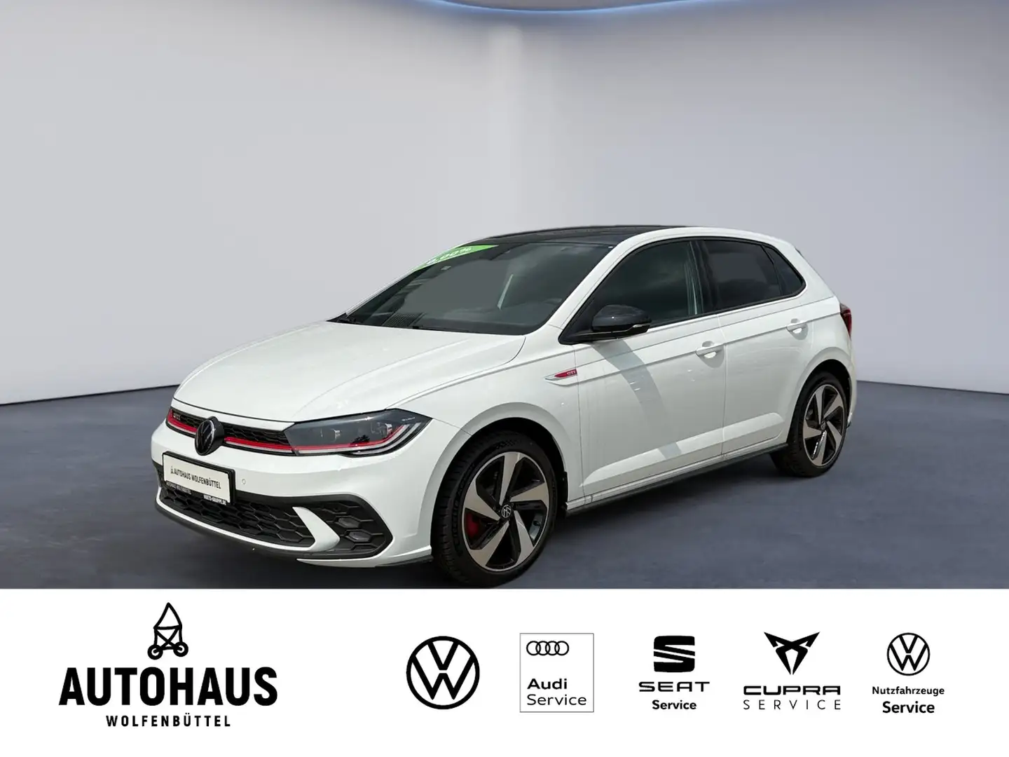 Volkswagen Polo GTI DSG ACC APP KAMERA IQ NAV SHZ Weiß - 1