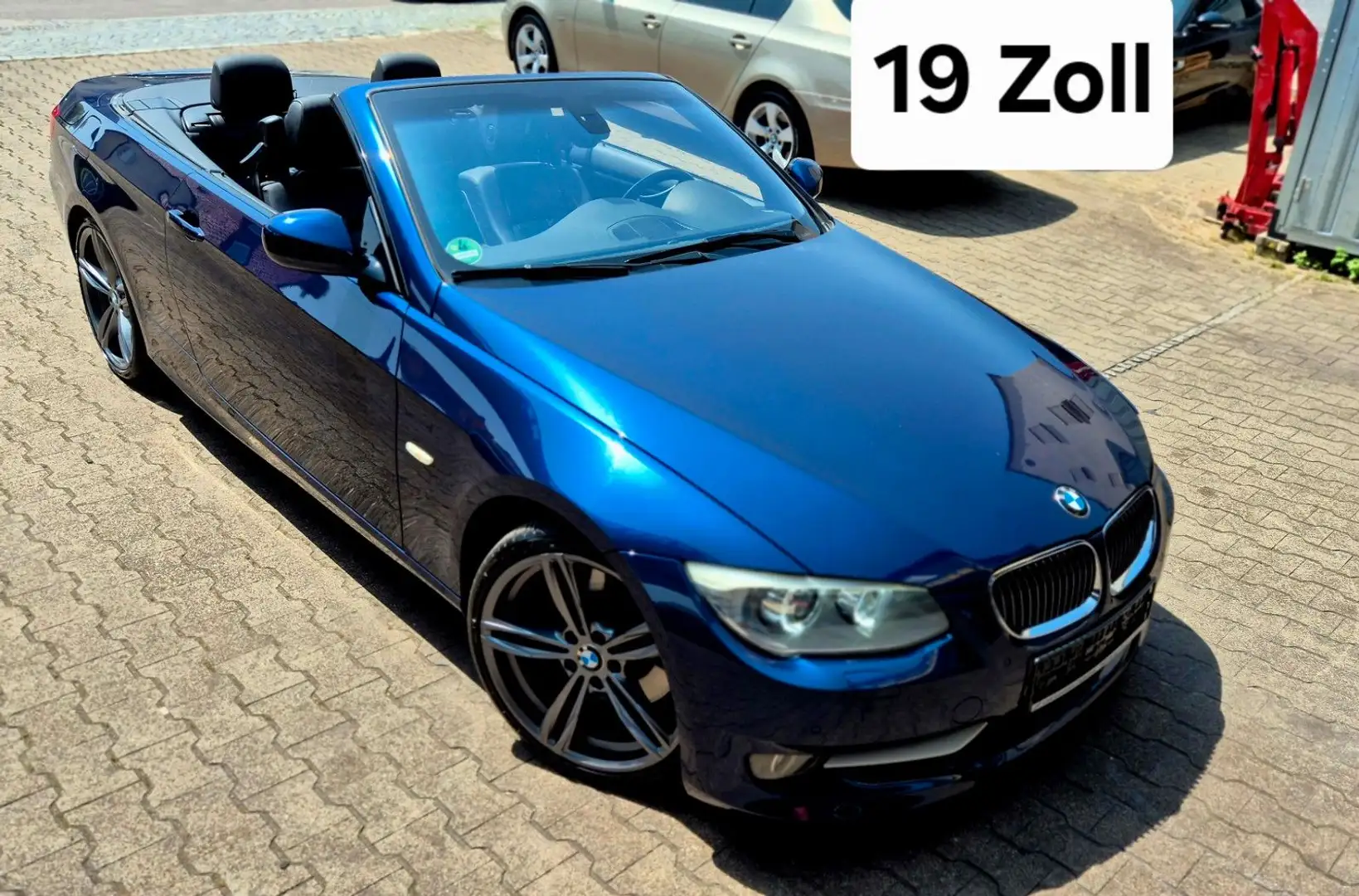 BMW 335 i Cabrio Sportpaket-Keyless GO-Navi/TV-19"Zol Синий - 1