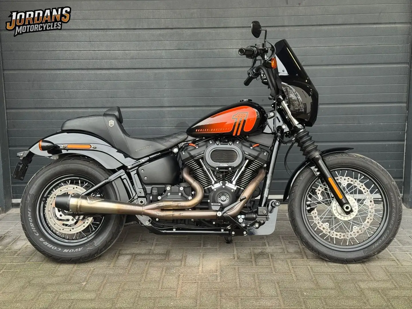 Harley-Davidson Street Bob 114 FXBBS Zwart - 1