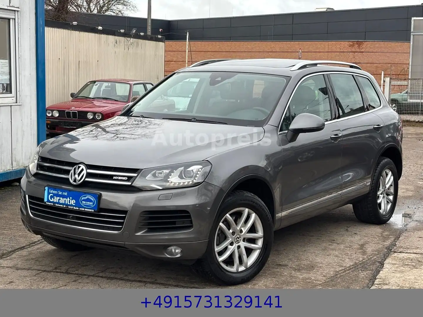 Volkswagen Touareg V6 TSI Hybrid Klima Leder Panorama  AHK Grey - 1