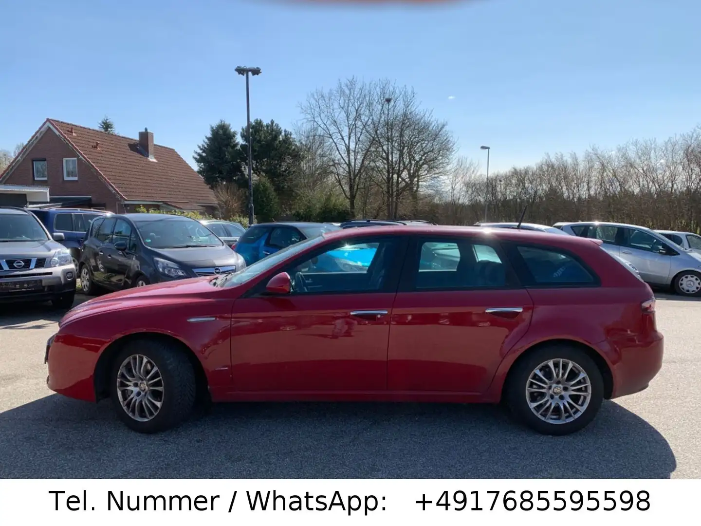 Alfa Romeo 159 /Leder Piros - 2