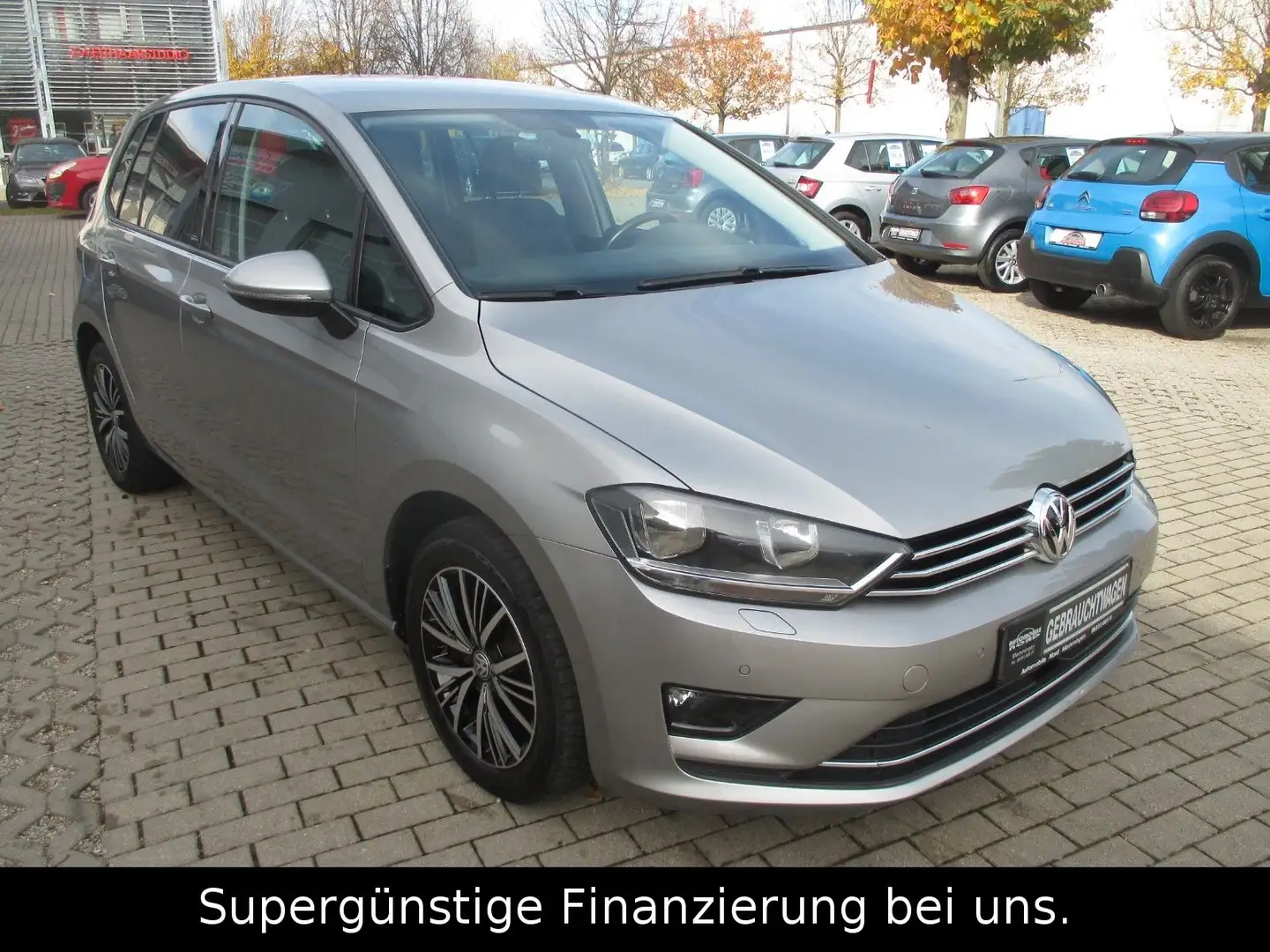Volkswagen Golf Sportsvan VII Allstar BMT,KLIMA,GARANTIE Silber - 2