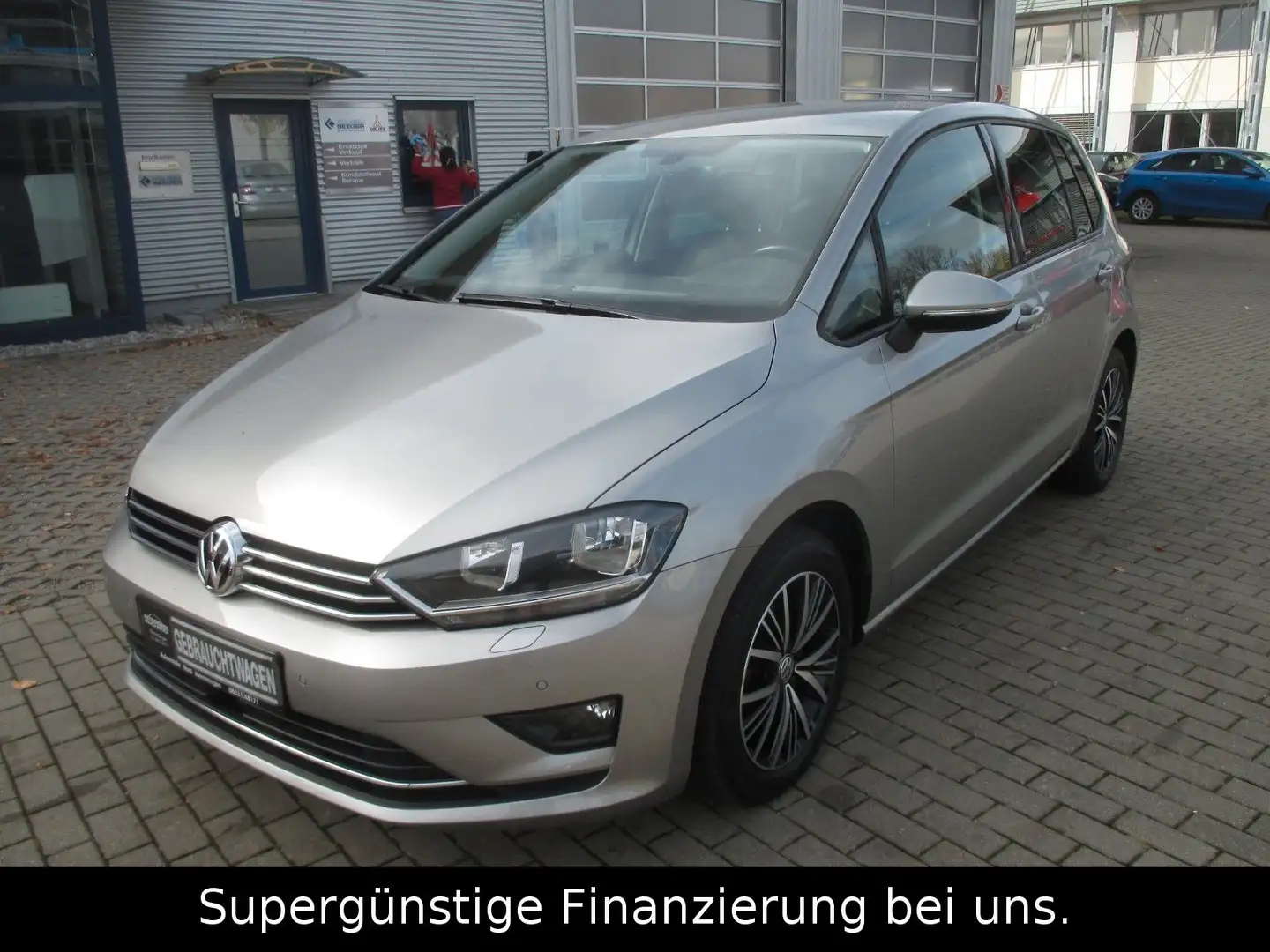 Volkswagen Golf Sportsvan VII Allstar BMT,KLIMA,GARANTIE Silber - 1