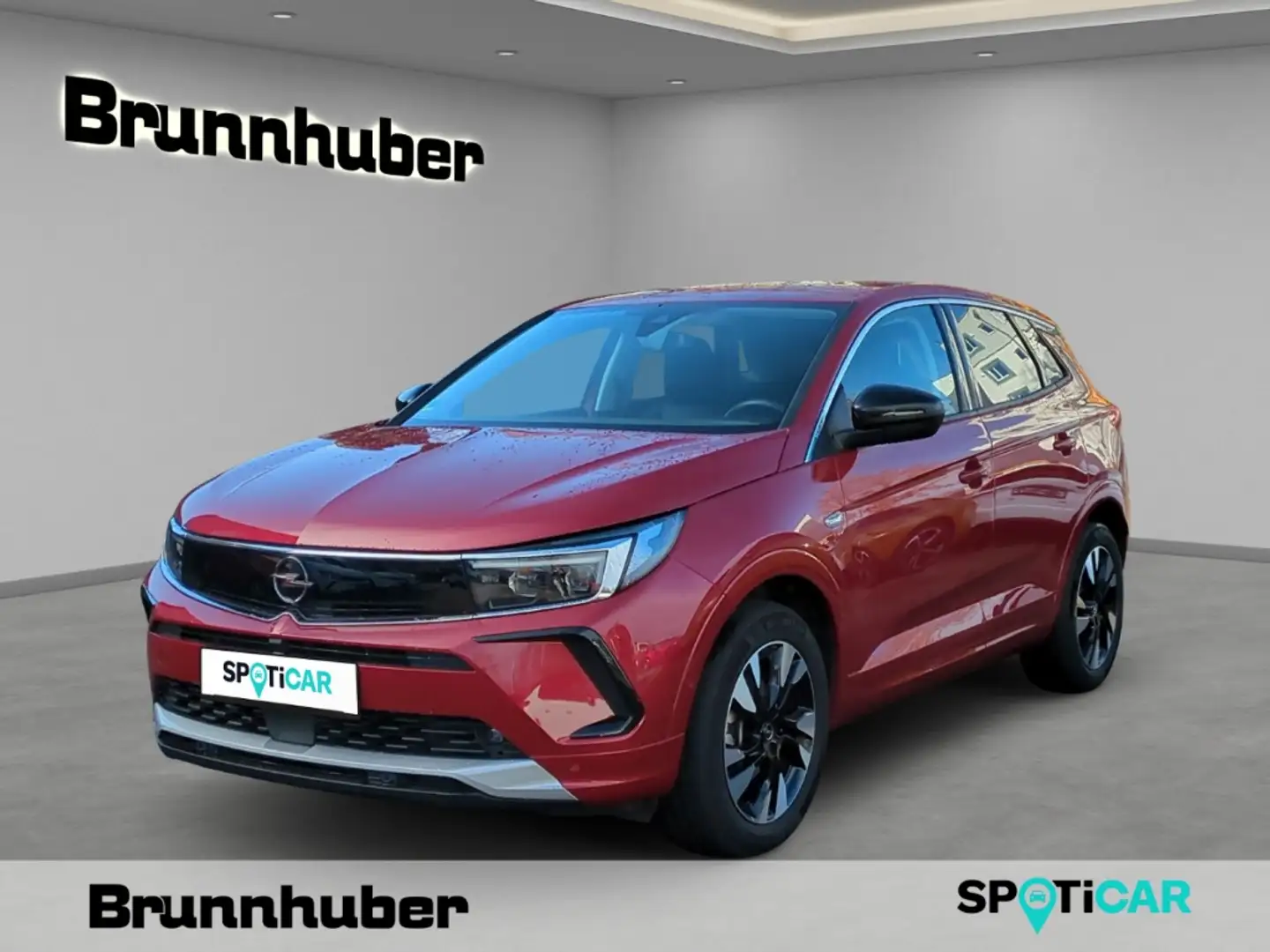 Opel Grandland Elegance AHK-abnehmbar LED Blendfreies Fernl. Kurv Rosso - 1