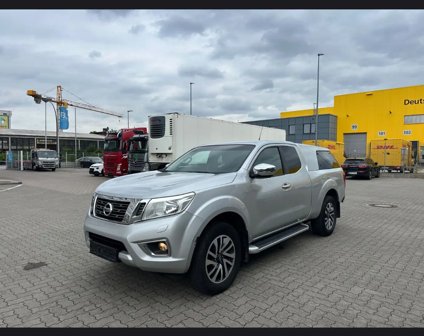 Nissan Navara 2.3 dci k.cab chassis Visia 4wd 163cv E6 NP300 Grigio - 1