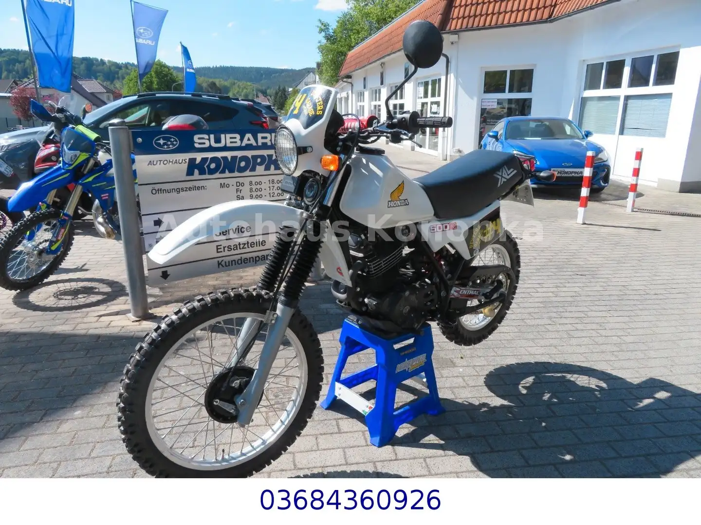 Honda XL 500 R Super Zustand Blanc - 1
