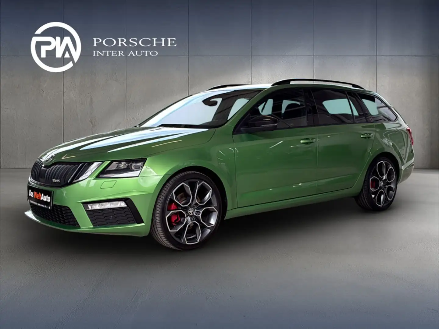 Skoda Octavia RS TDI Grün - 1
