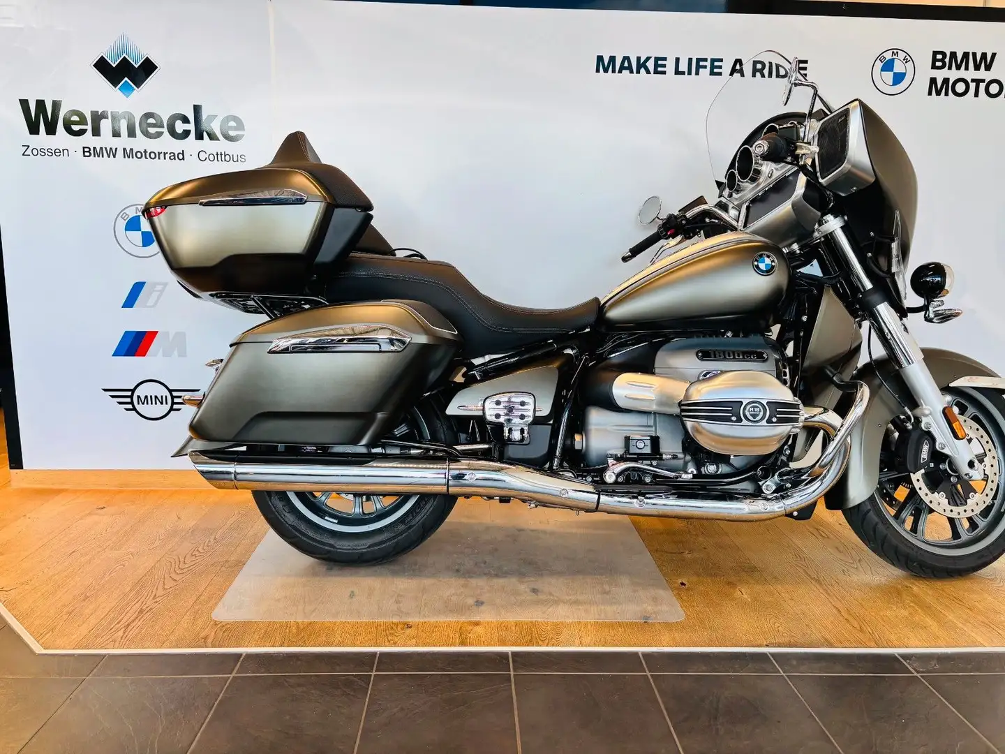 BMW R 18 Transcontinental Marshall Gold Series Gris - 1
