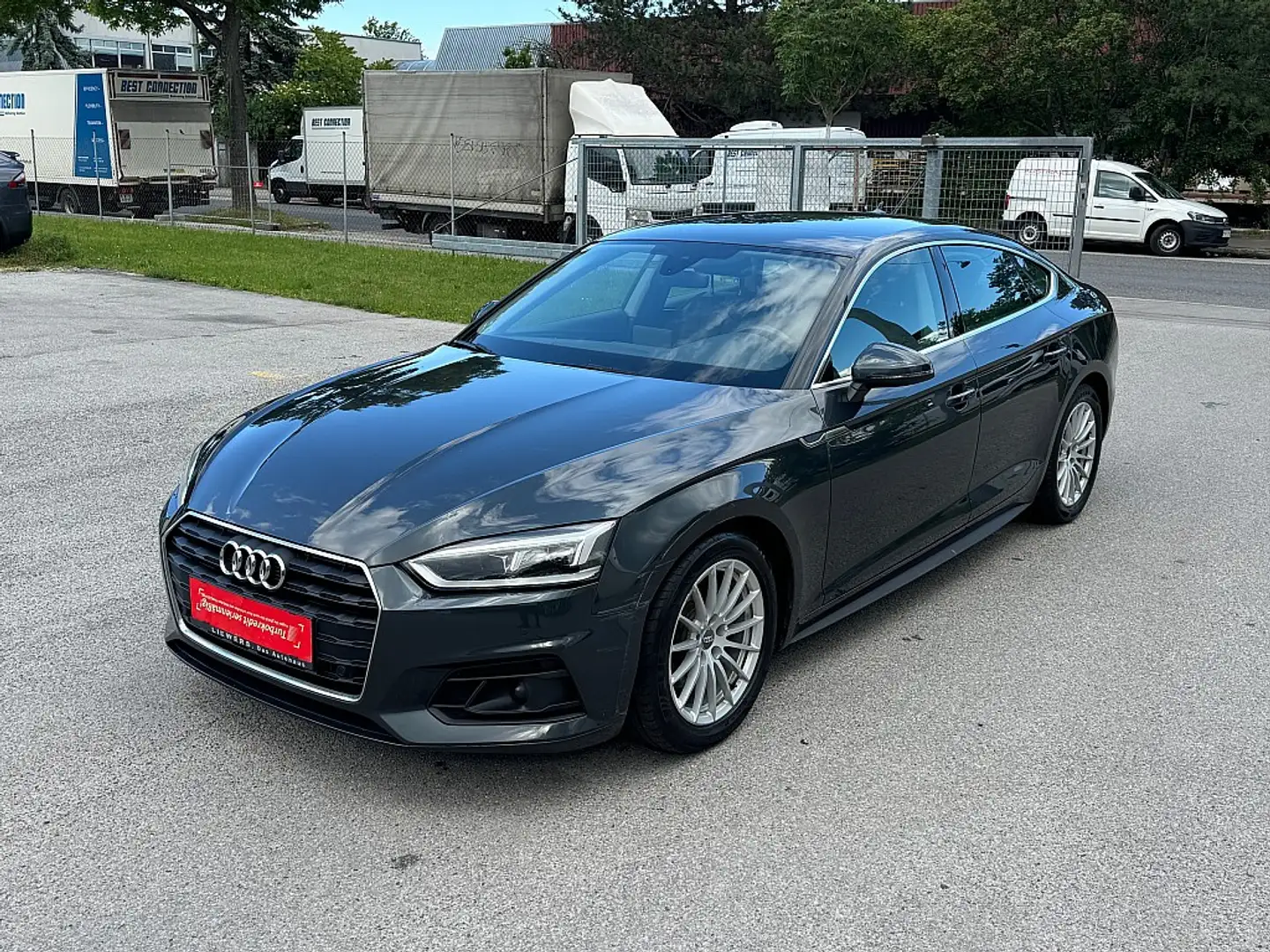 Audi A5 SB sport 2,0 TDI S-tronic / 1BESITZ / MMI NAVI ... Grau - 2