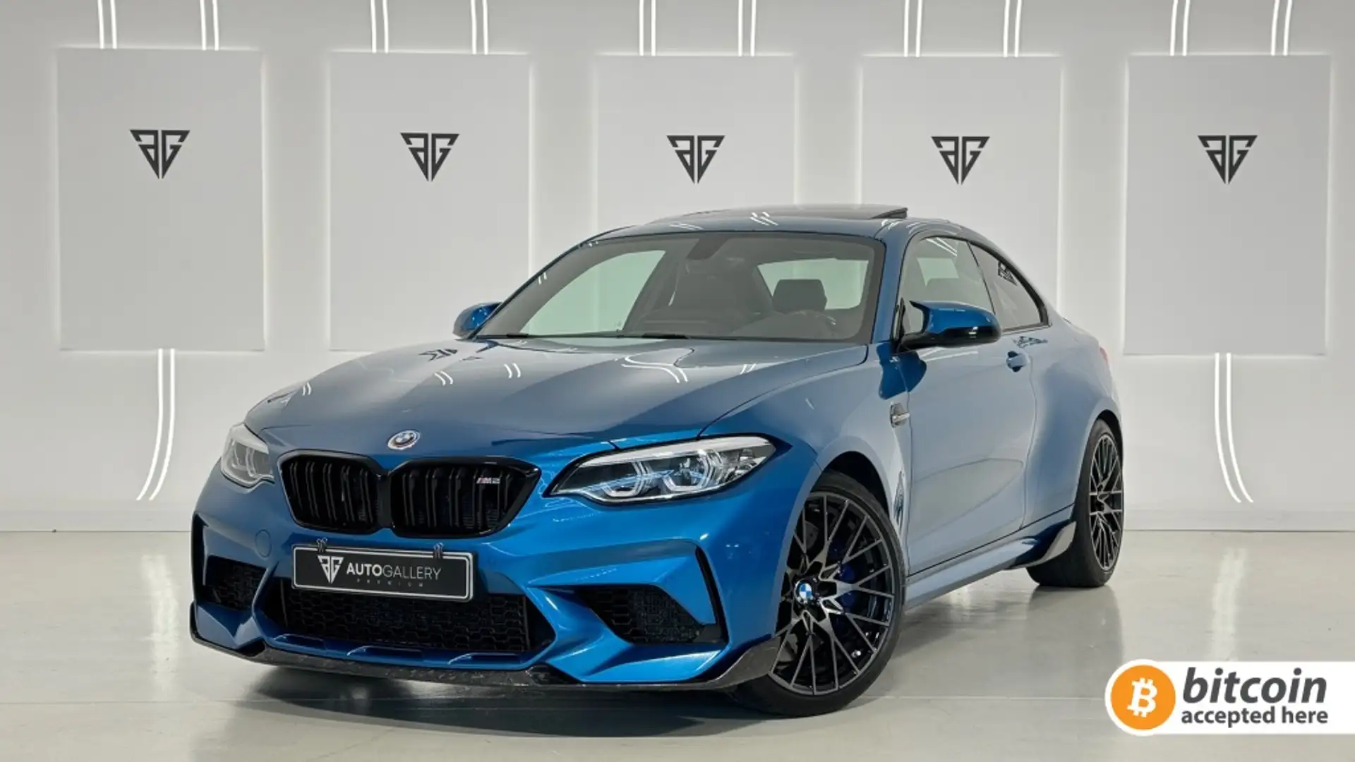 BMW M2 Competition Modrá - 1