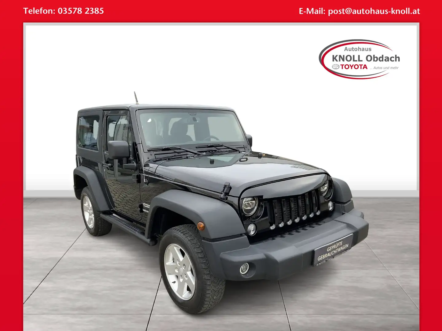 Jeep Wrangler / Wrangler Unlimited Sport Schwarz - 1