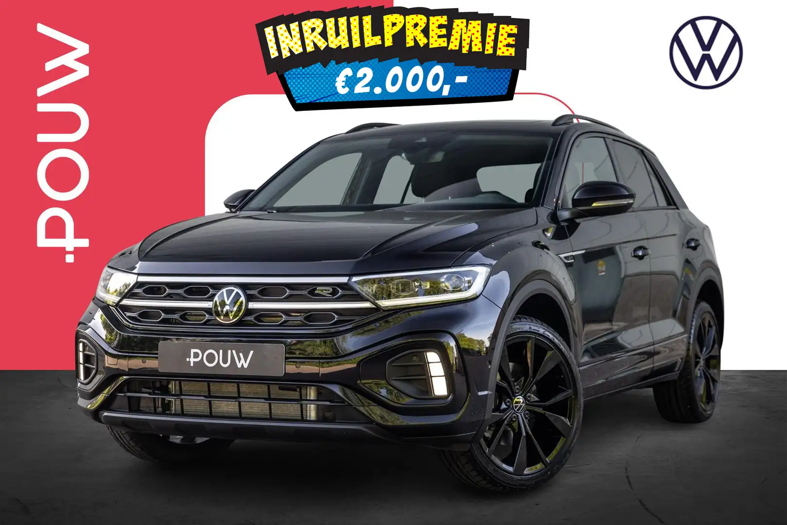 Volkswagen T-Roc 1.5 TSI 150pk R-Line Edition | Black Style | Desig Zwart - 1