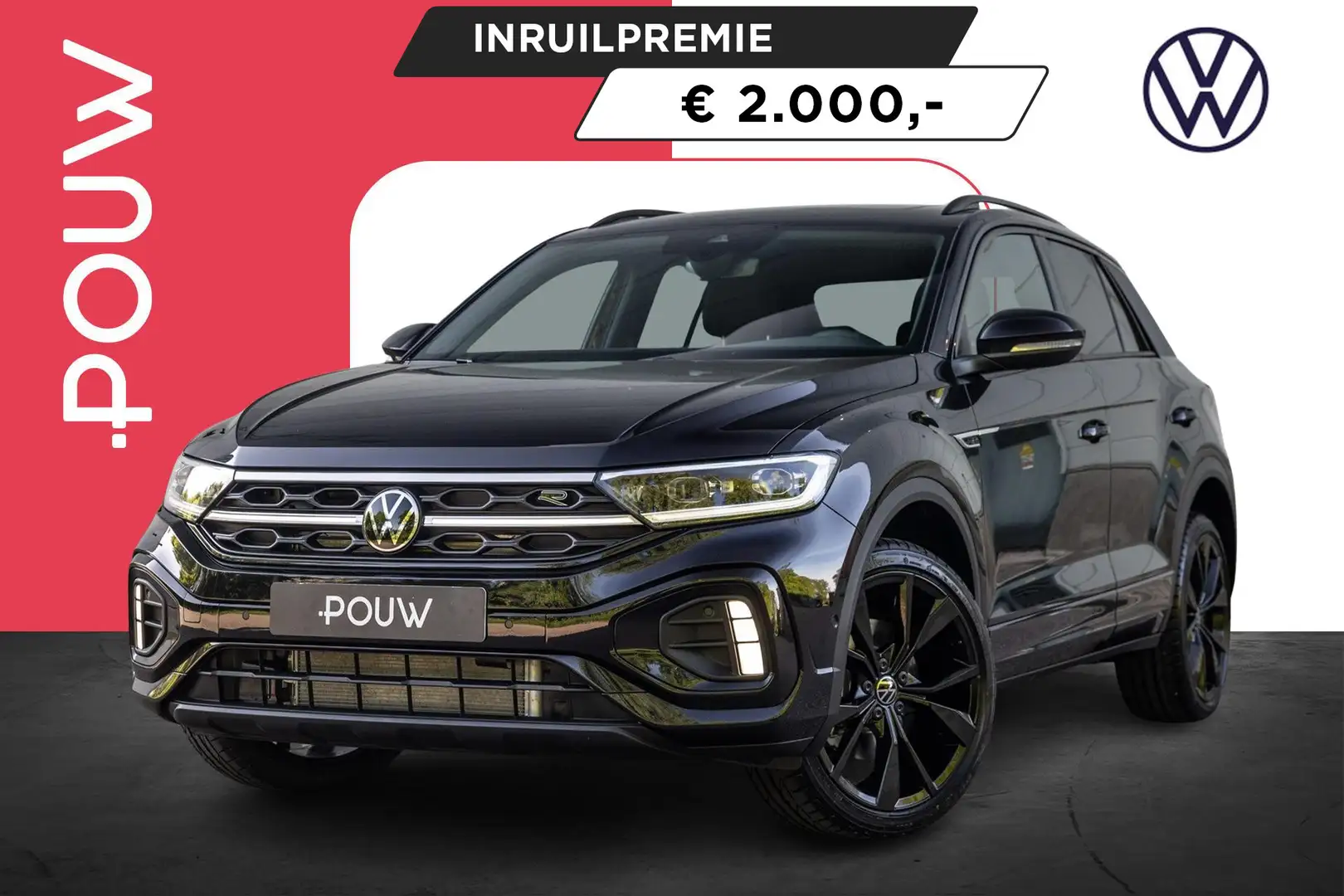 Volkswagen T-Roc 1.5 TSI 150pk R-Line Edition | Black Style | Desig Zwart - 1