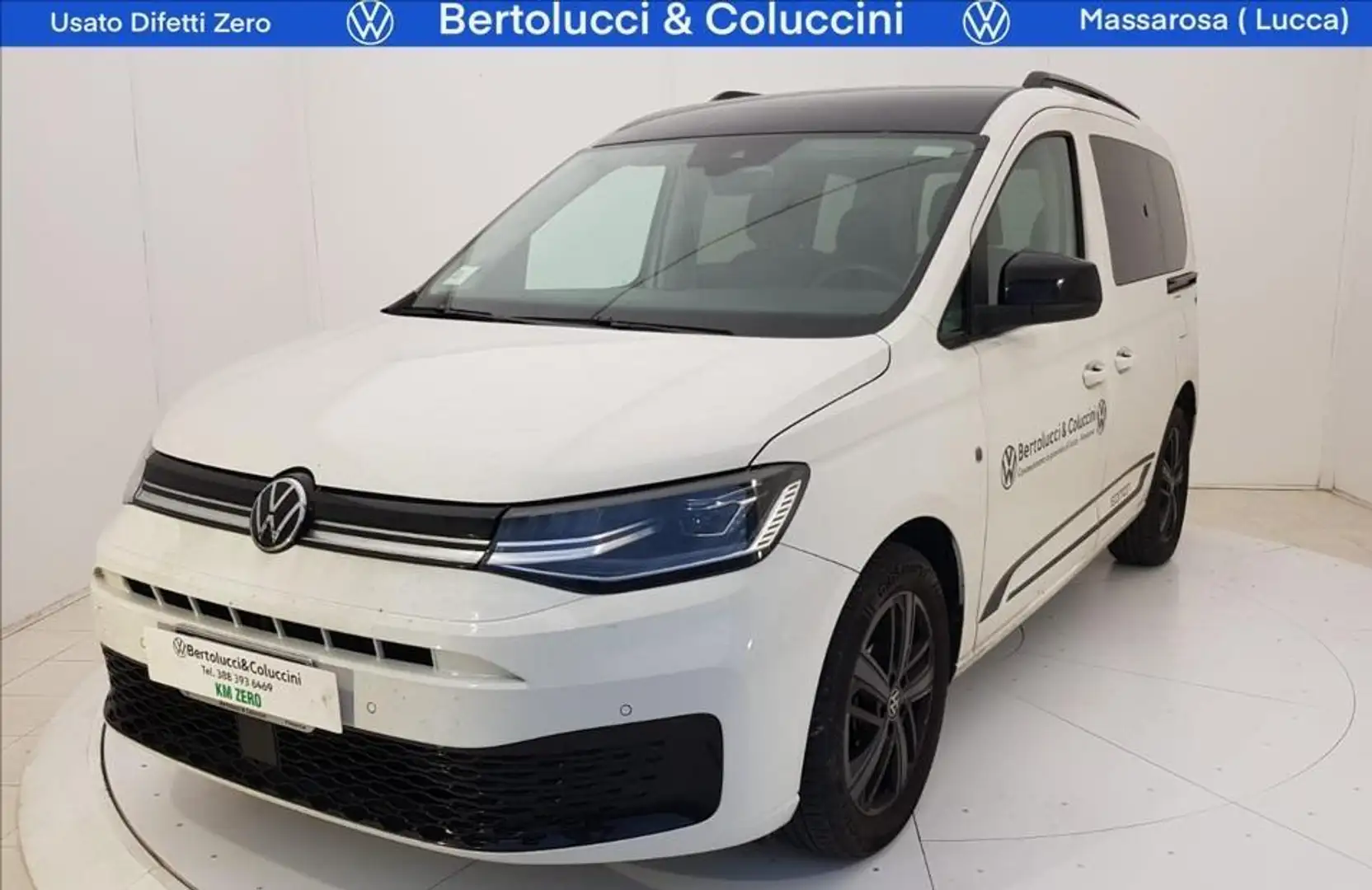 Volkswagen Caddy 2.0 TDI 102 CV Life Maxi Bianco - 1