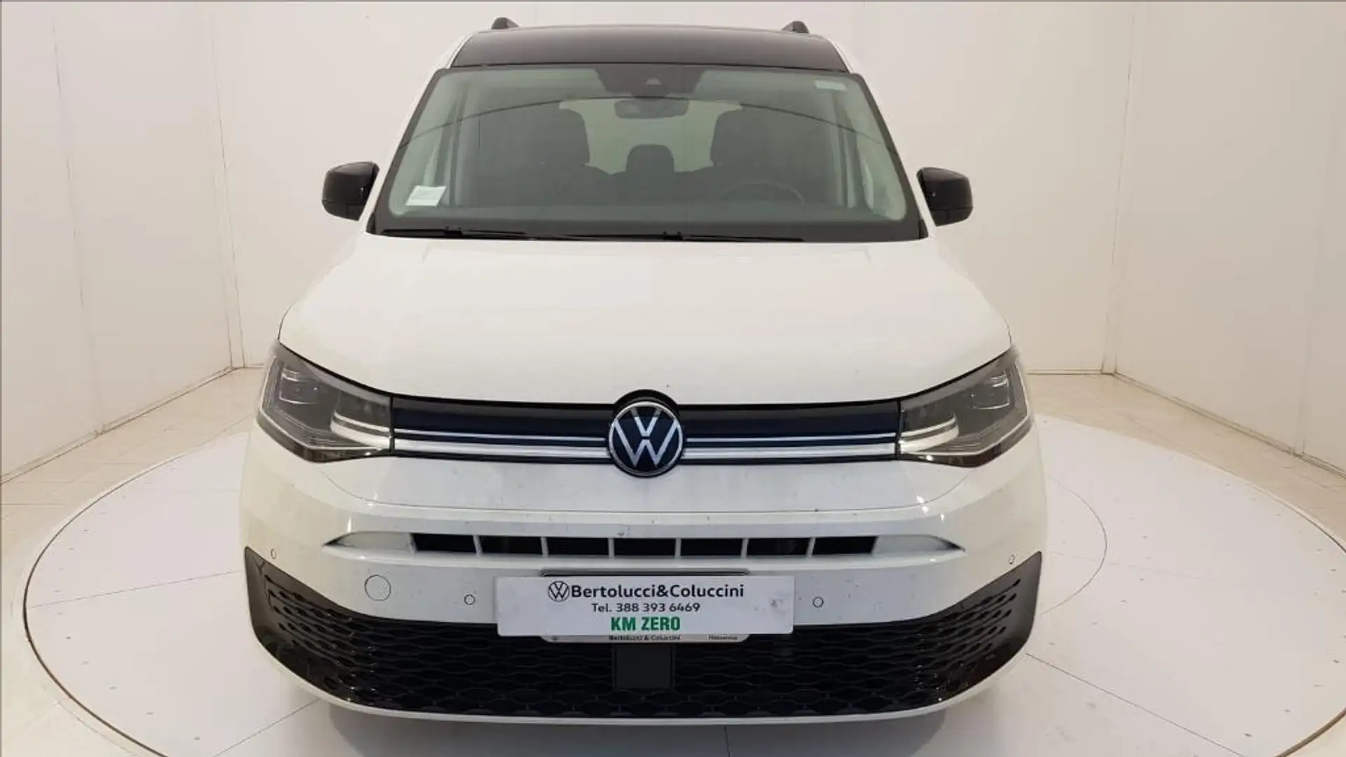 Volkswagen Caddy 2.0 TDI 102 CV Life Maxi Bianco - 2