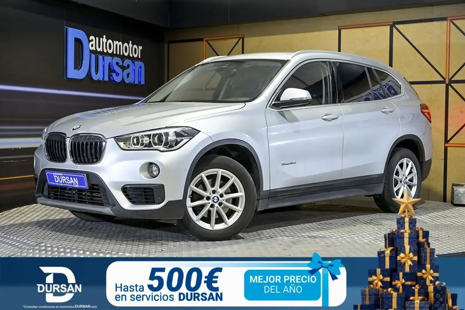 BMW X1 sDrive18d Business Gris - 1
