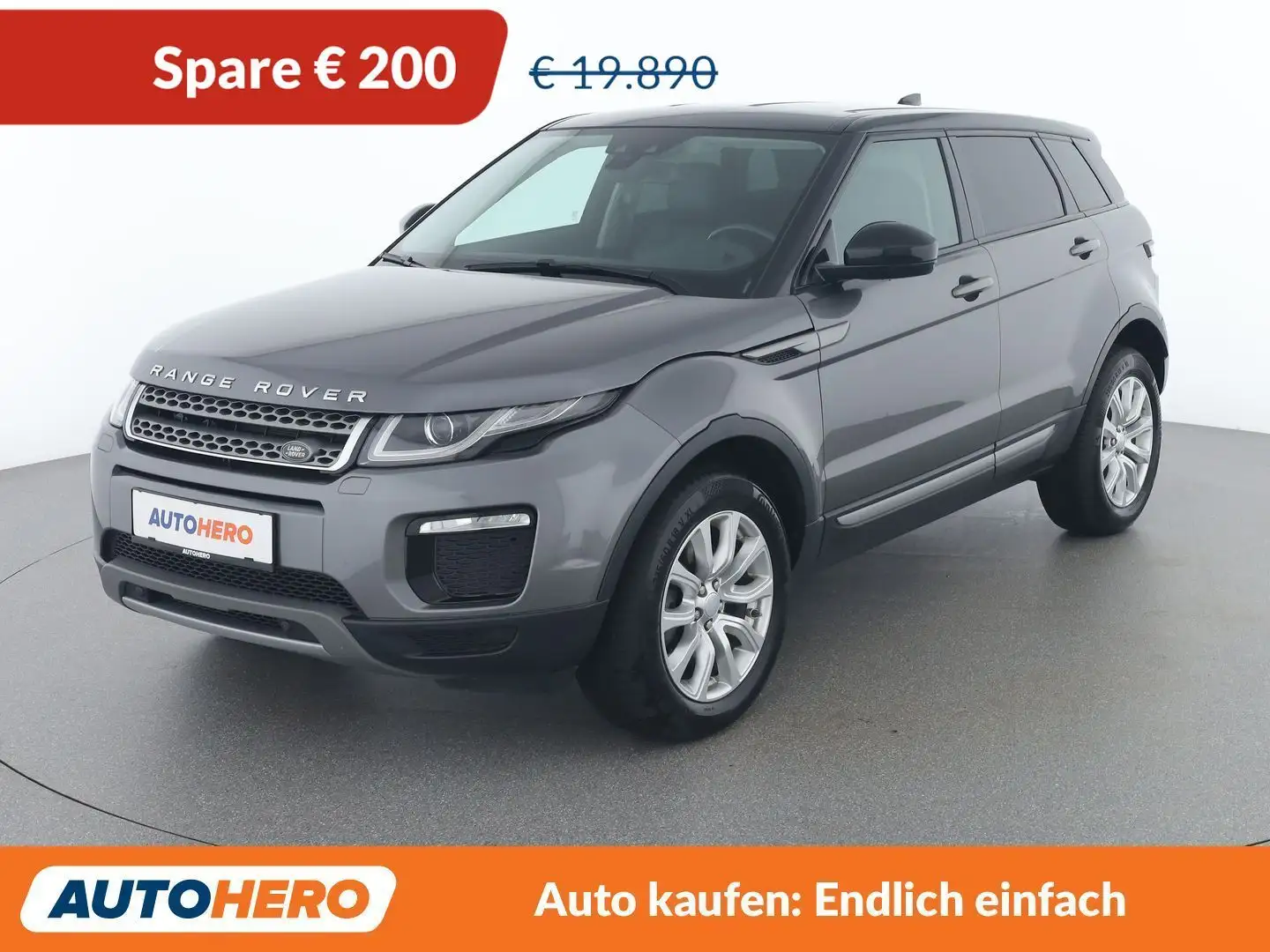 Land Rover Range Rover Evoque 2.0 Td4 SE Grau - 1