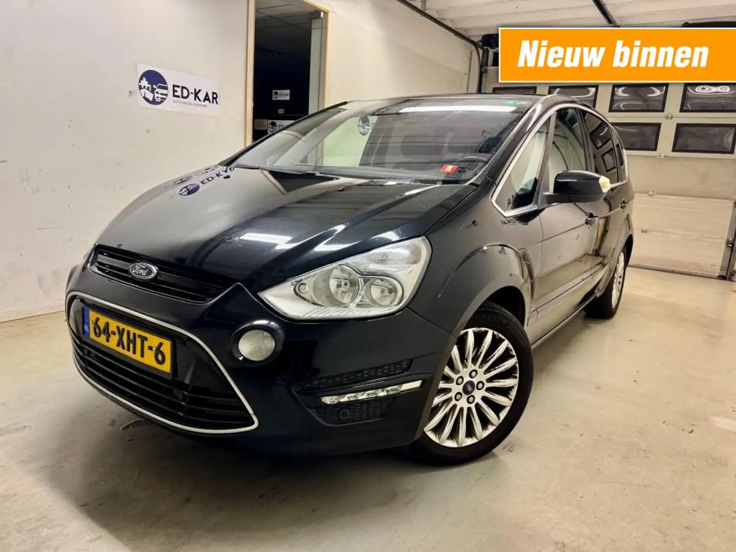 Ford S-Max 1.6 EcoBoost Titanium 7p. 2DE EIG. ZEER NETJES NAP Schwarz - 1