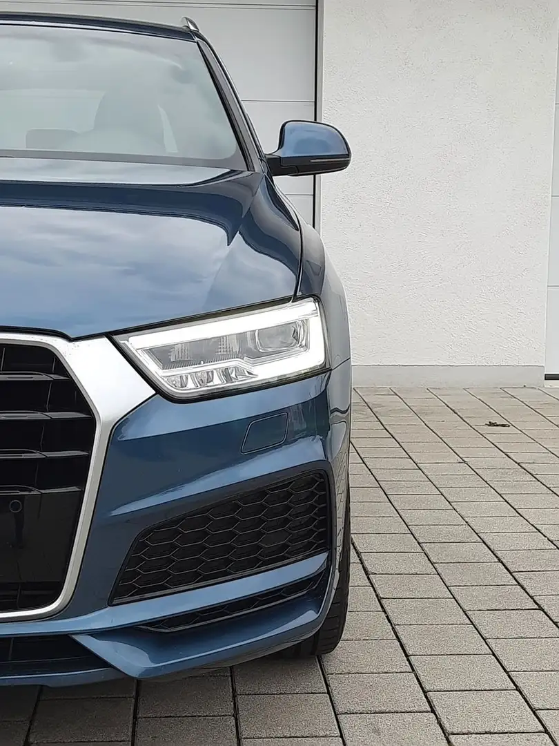 Audi Q3 2.0 quattro/3xS-Line/Kam/Bose/LED/Eu6 Blau - 1