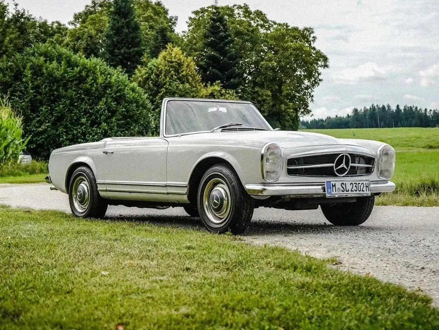 Mercedes-Benz 230 W113 230 SL Pagode Blanc - 1