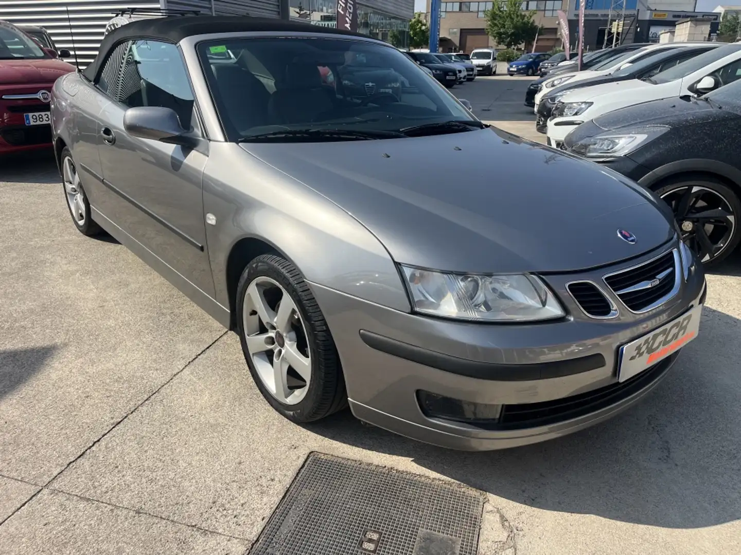 Saab 9-3 Cabrio 2.0T Aero Gris - 1