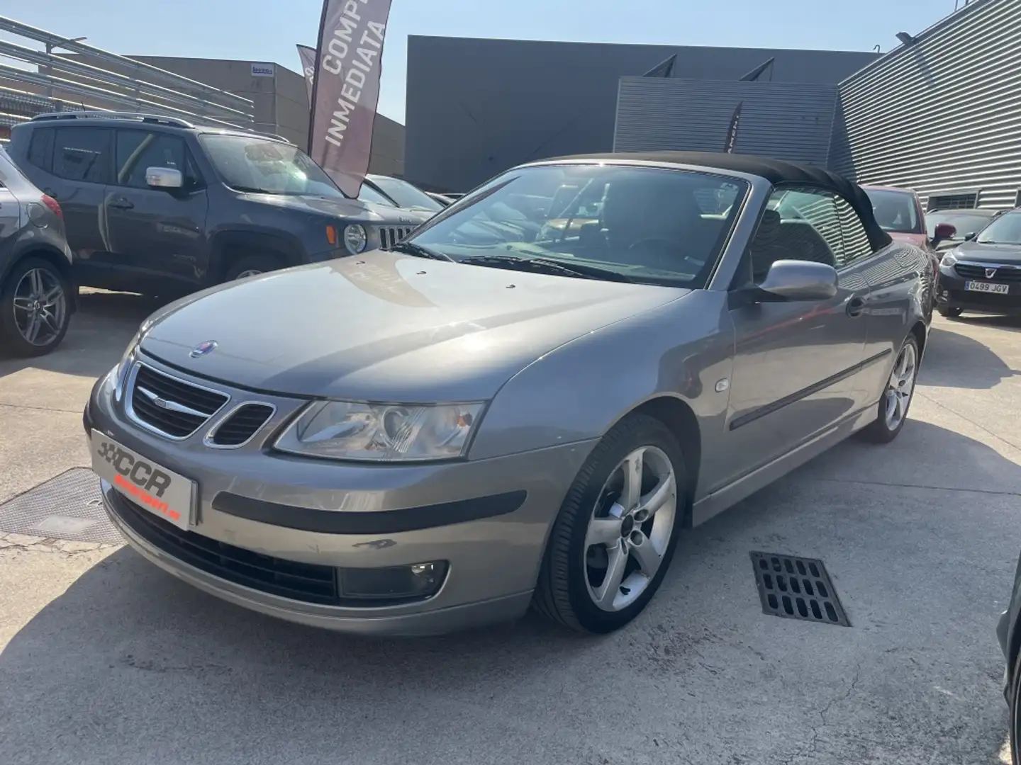 Saab 9-3 Cabrio 2.0T Aero Gris - 2