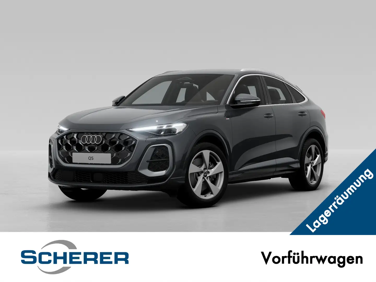 Audi Q5 TDI quattro 150 kW S tronic Grau - 1