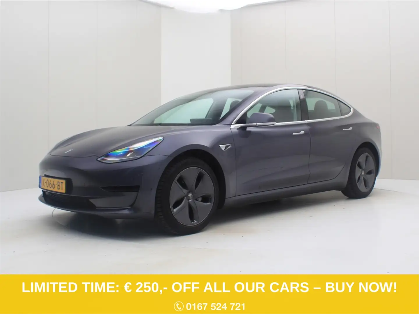 Tesla Model 3 Standard RWD Plus [ LFP-ACCU+AUTOPILOT+60 kWh+PREM Gris - 1