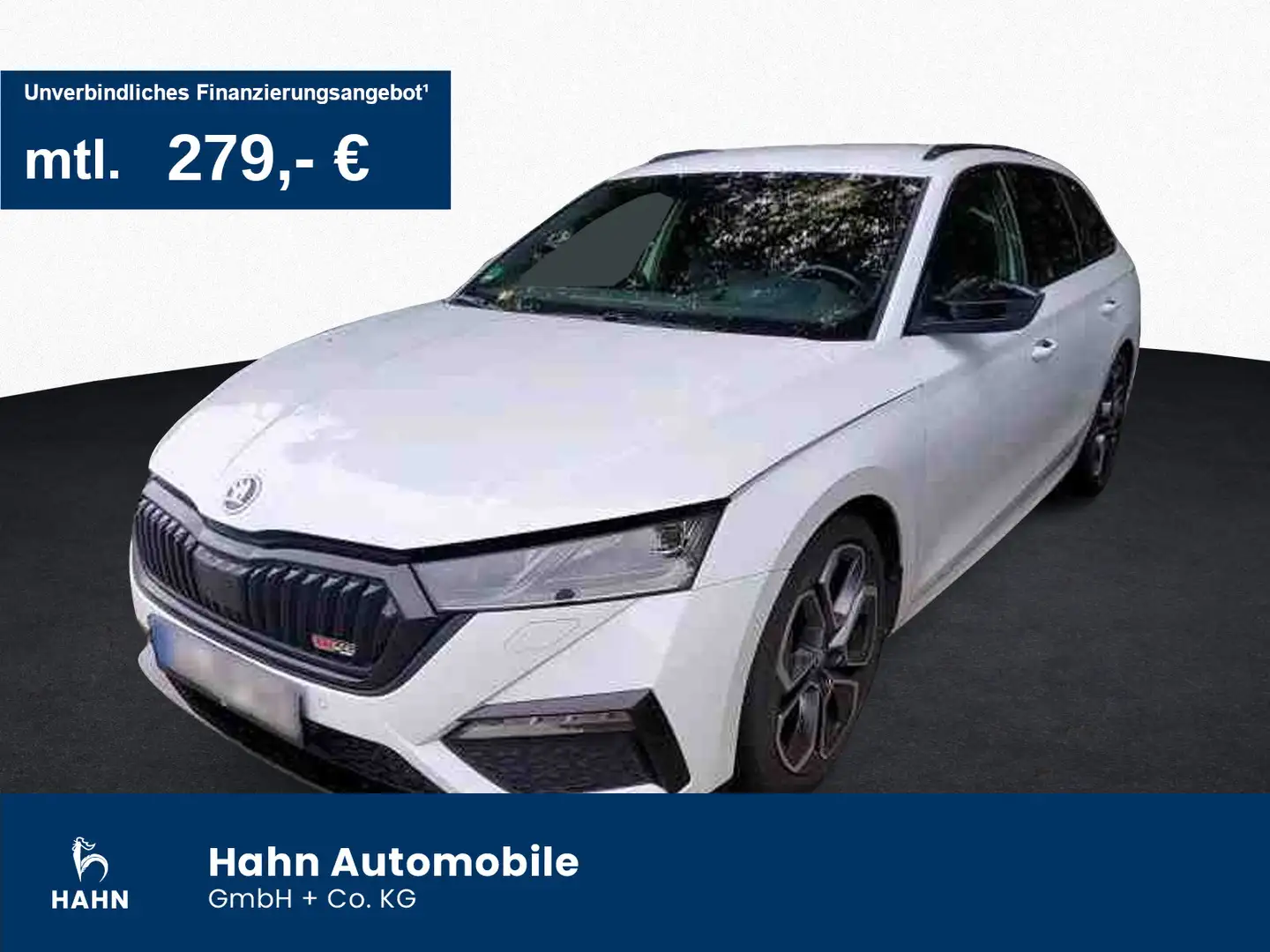 Skoda Octavia Combi 2.0TSI DSG RS Plus DCC Matrix Navi Weiß - 1